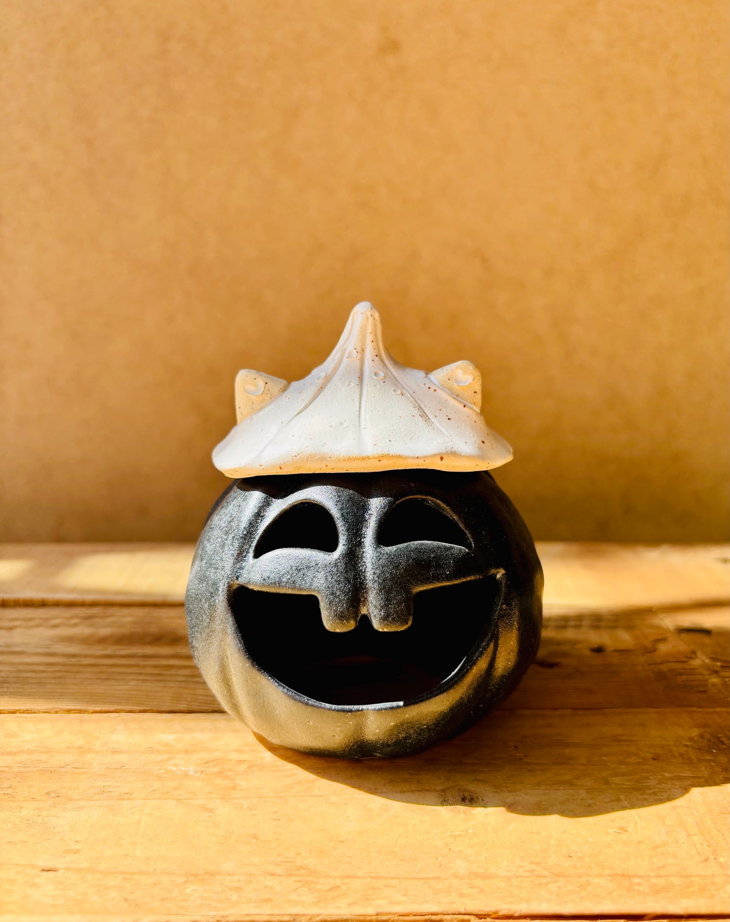 SUZIE - black tealight holder