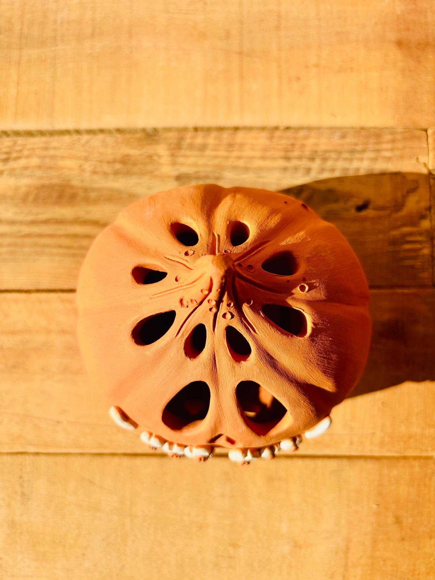 SUZIE - orange tealight holder