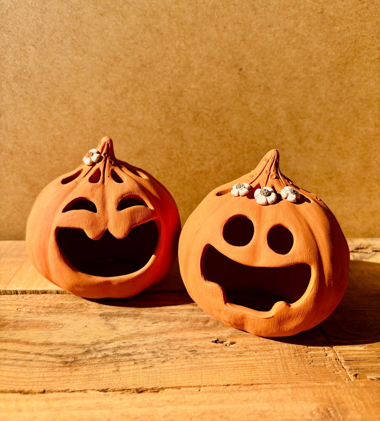 SUZIE - orange tealight holder