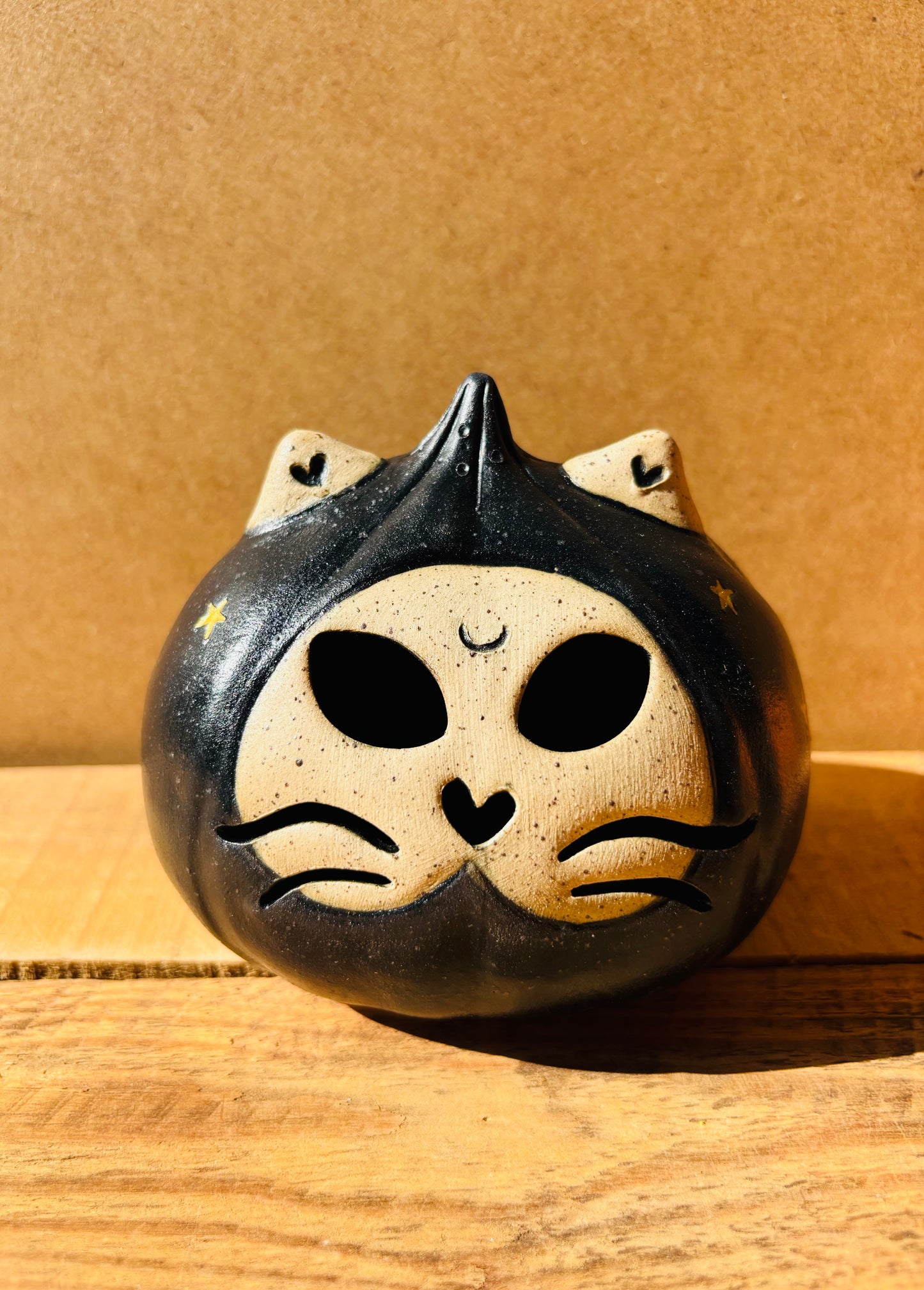 SALEM  - photophore noir et doré