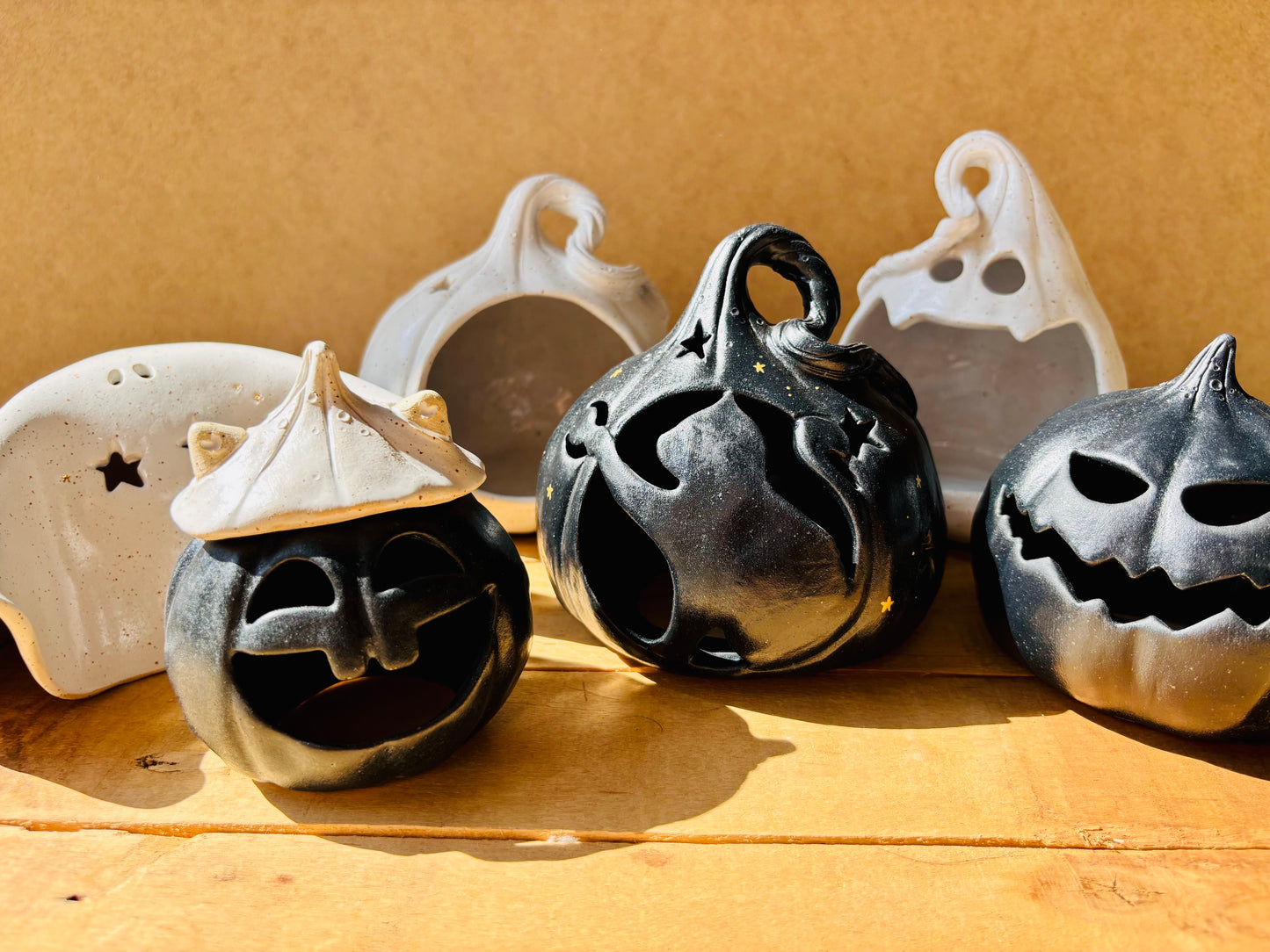SUZIE - black tealight holder