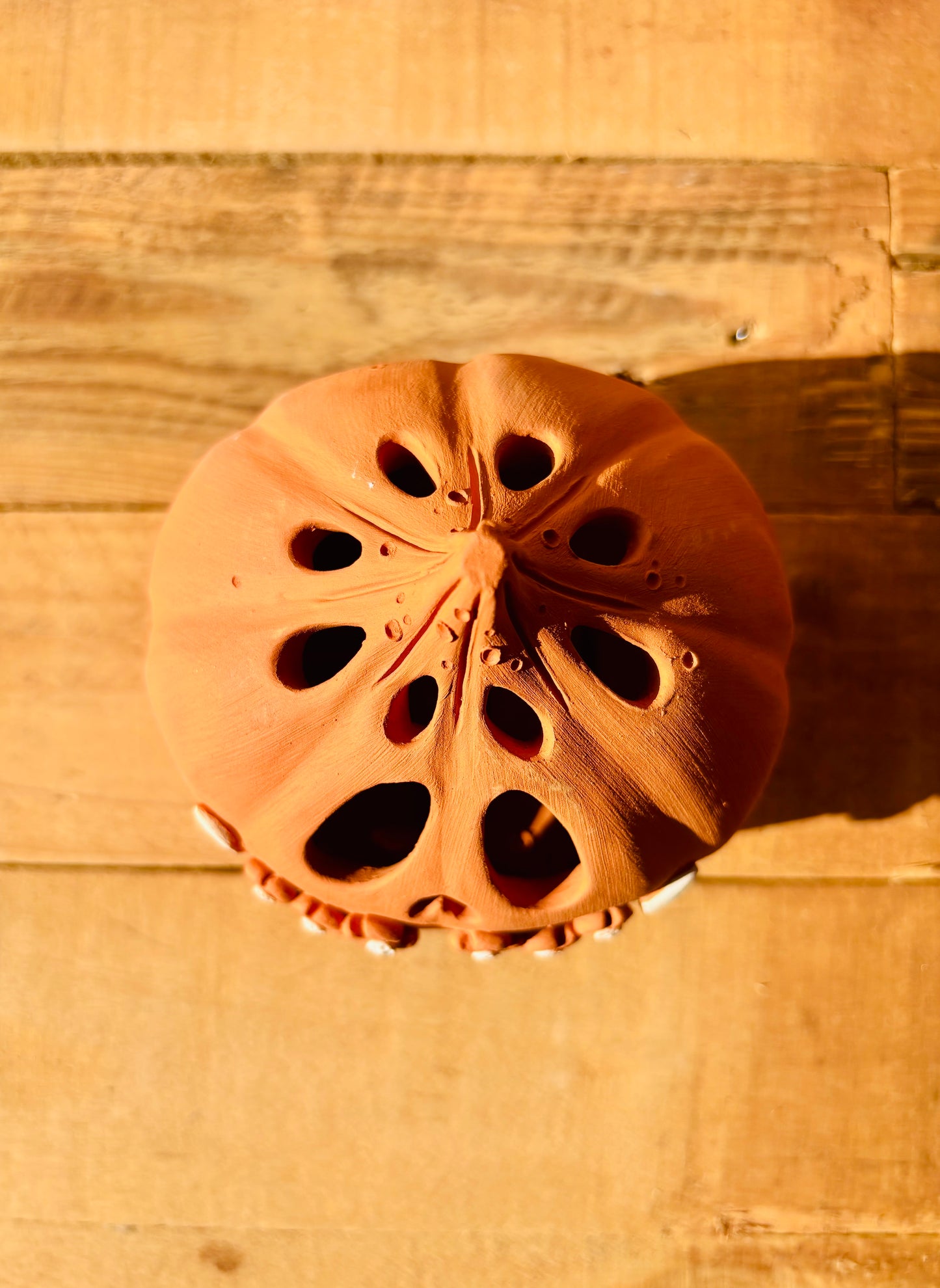 SUZIE - orange tealight holder