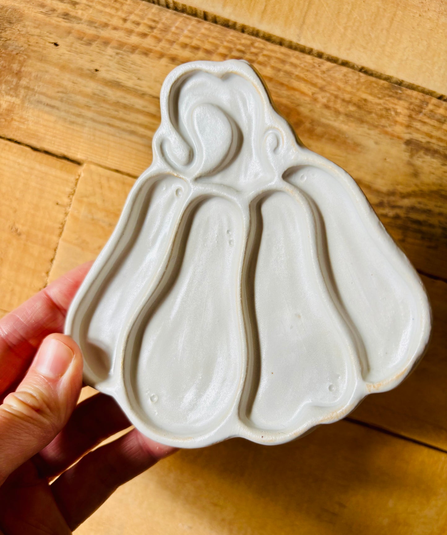 Citrouille palette aquarelle blanche