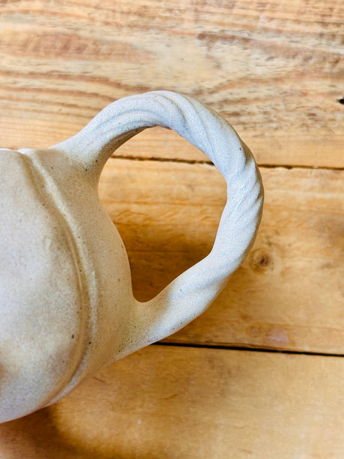 Tasse citrouille beige moucheté