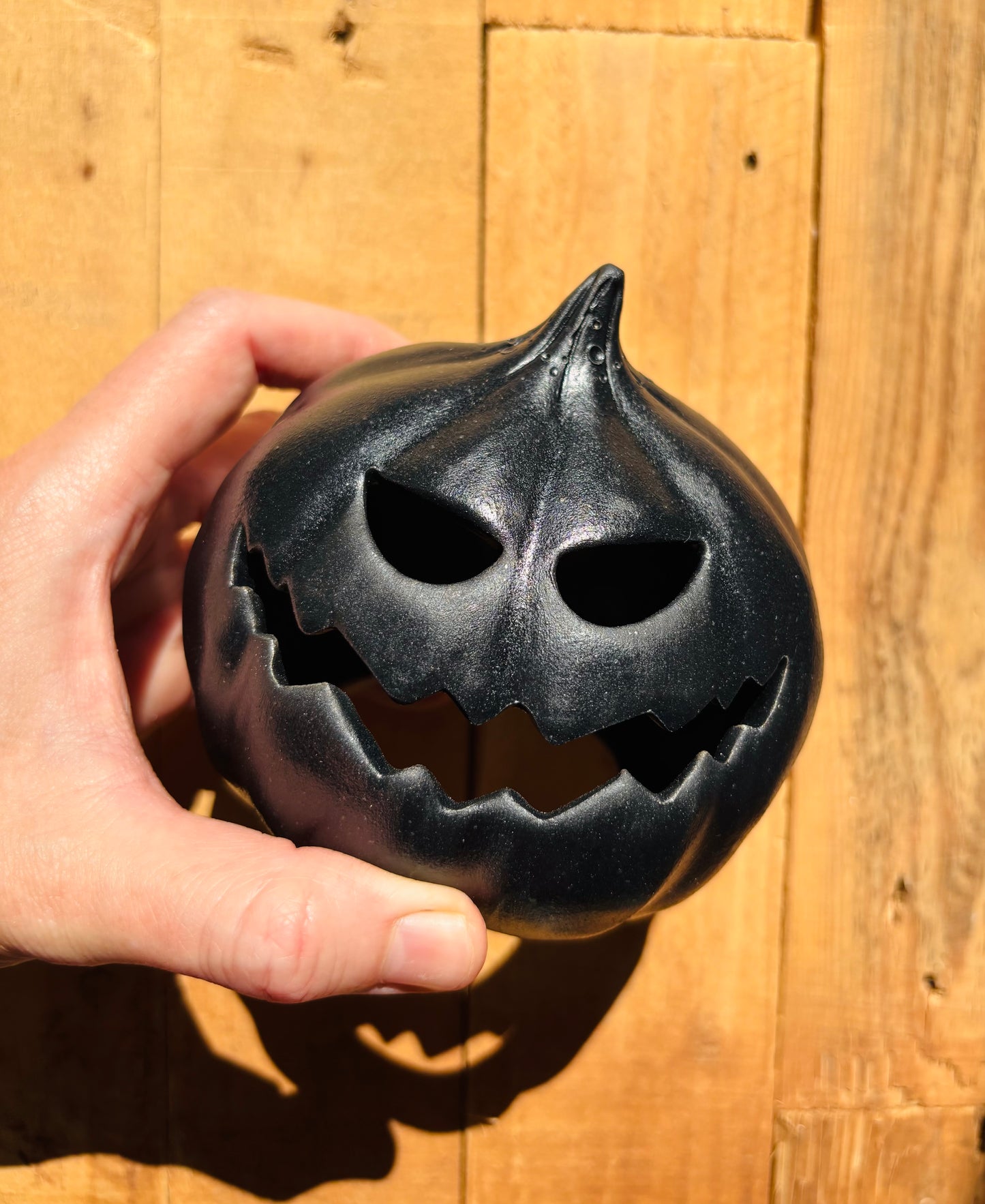 CLAUDE - black tealight holder