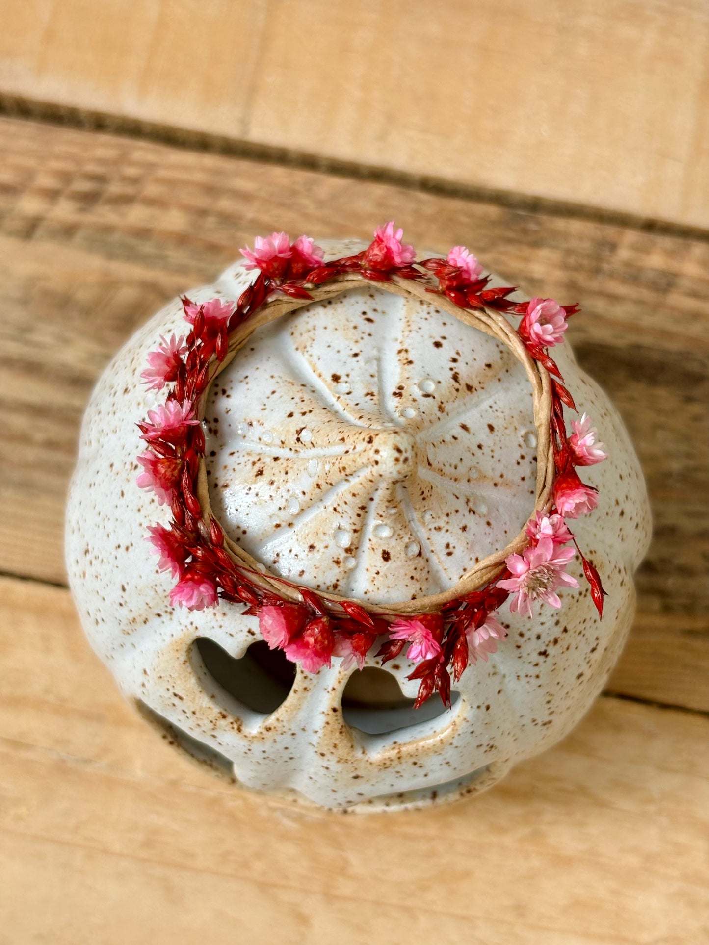Small wreath of dried flowers - 8