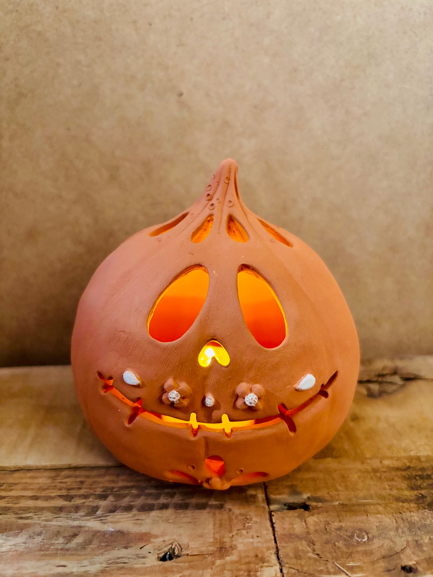 SUZIE - orange tealight holder