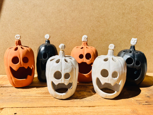 SUZIE - orange tealight holder