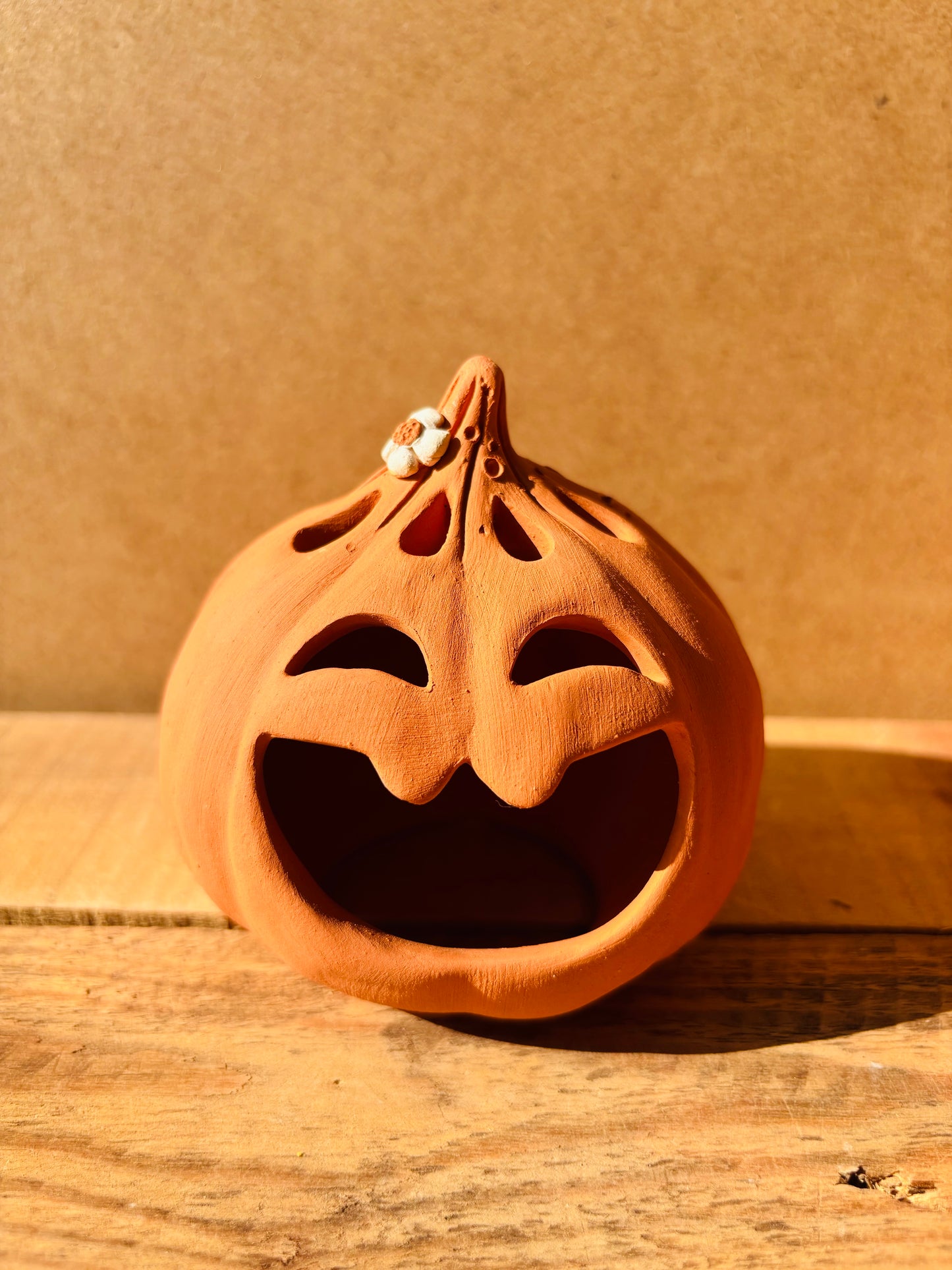 SUZIE - orange tealight holder