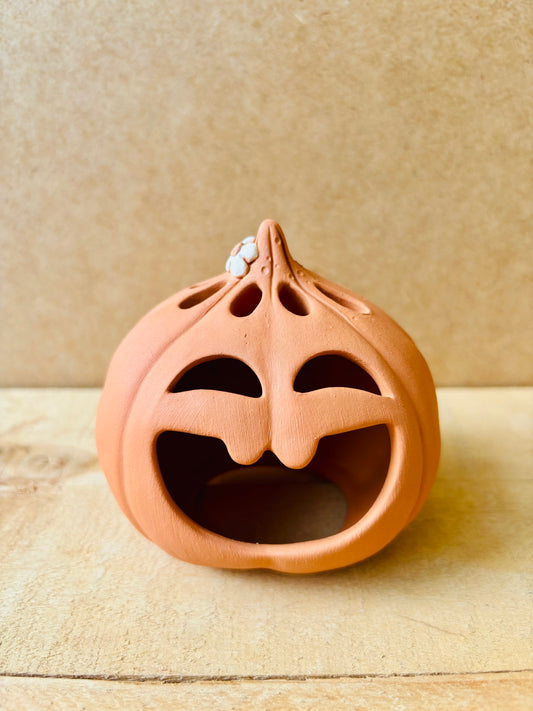 SUZIE - orange tealight holder