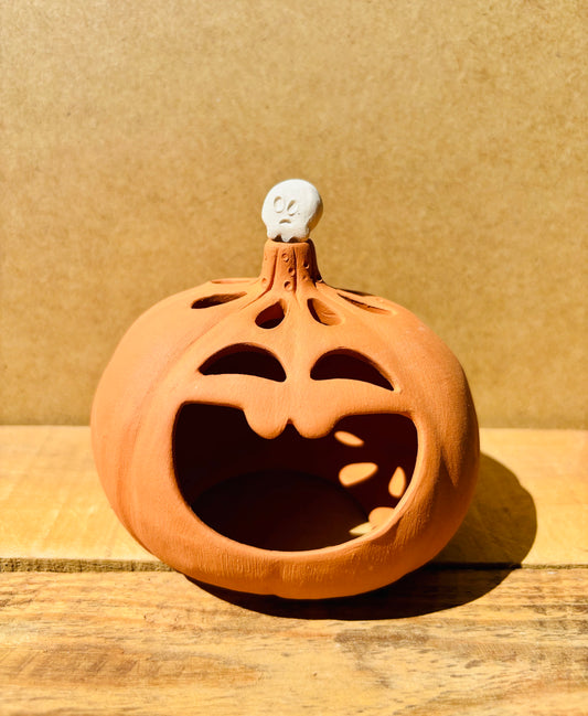 SUZIE - orange tealight holder
