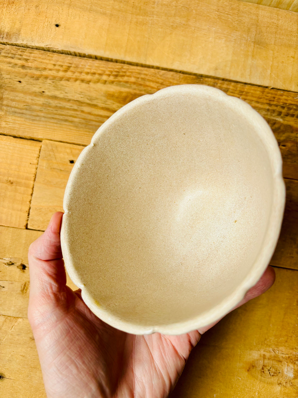 Bol citrouille beige - 1 imparfait