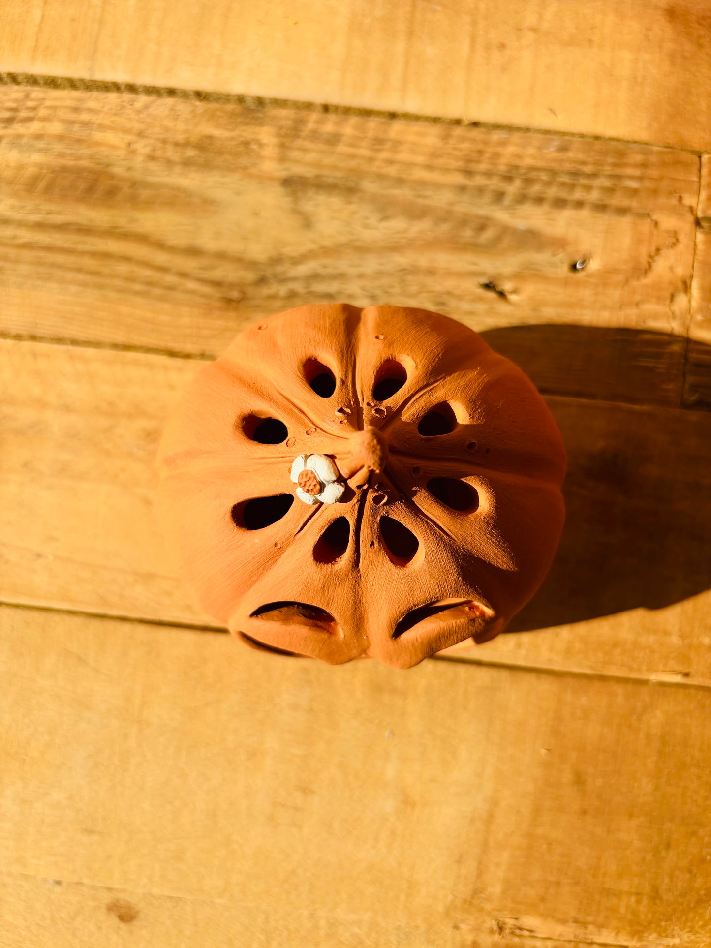 SUZIE - orange tealight holder