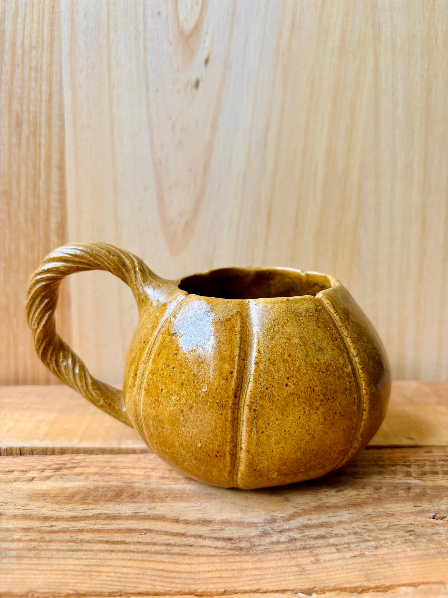 Tasse citrouille brun kaki - 8
