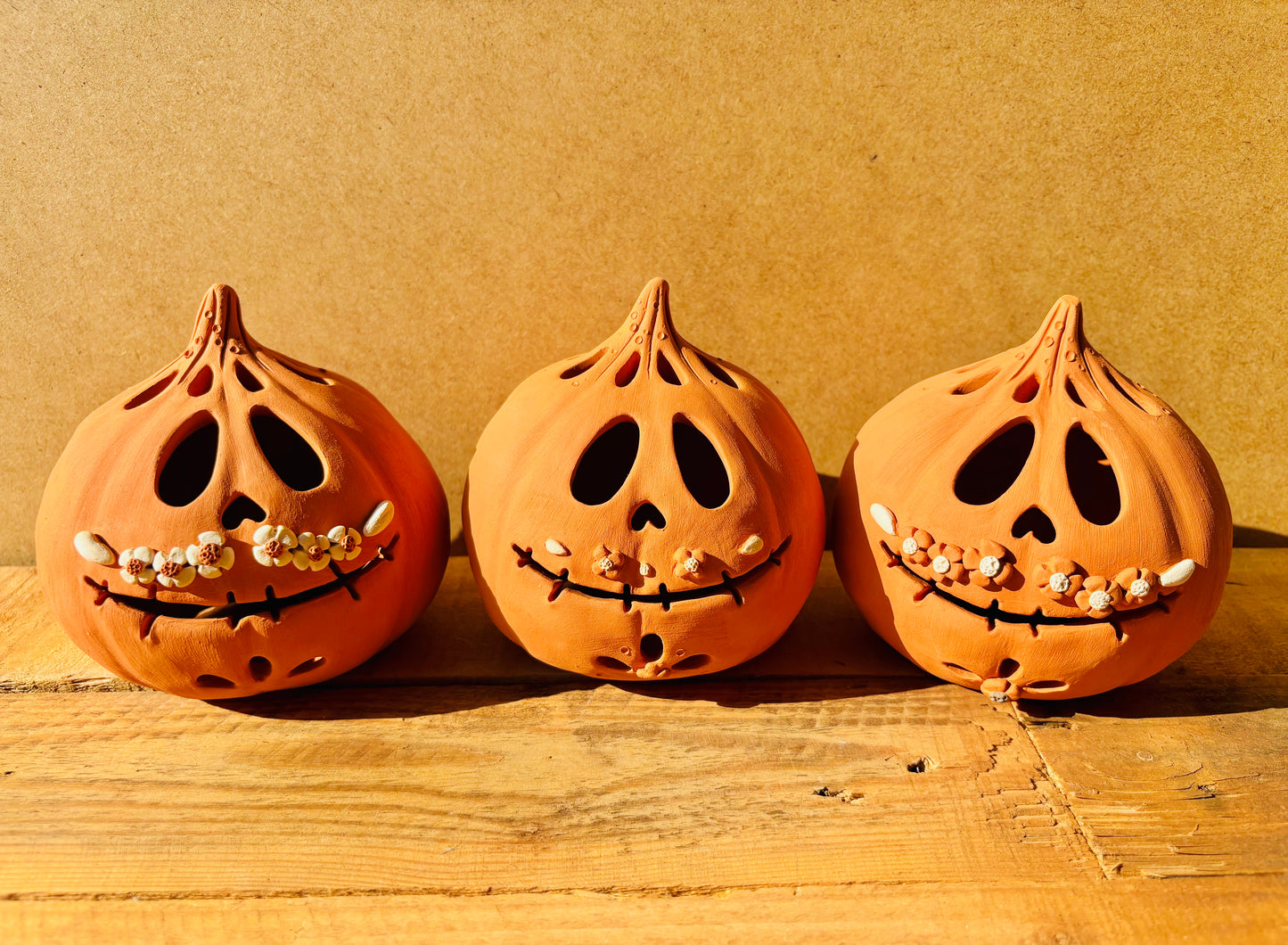 SUZIE - orange tealight holder