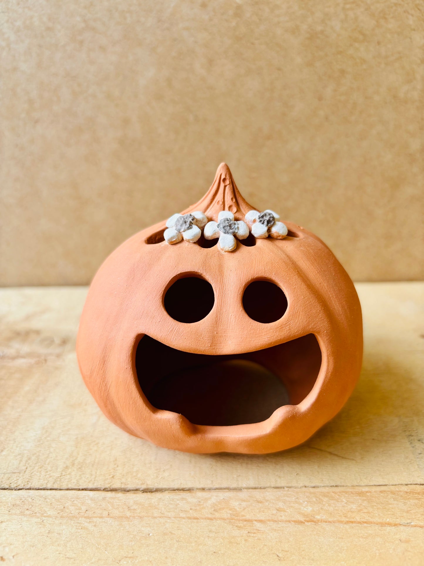 SUZIE - orange tealight holder