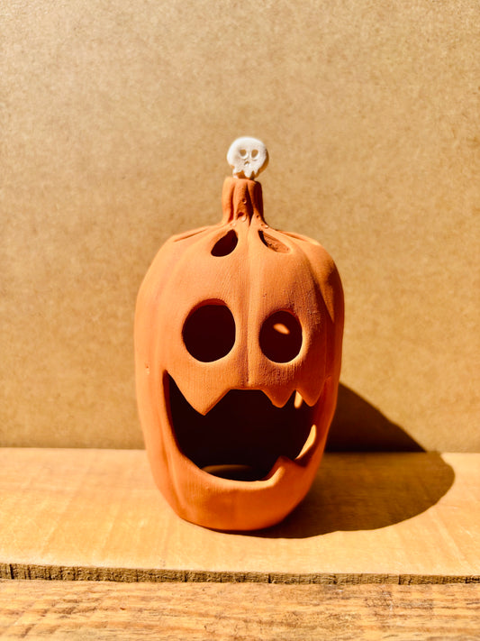 SUZIE - orange tealight holder
