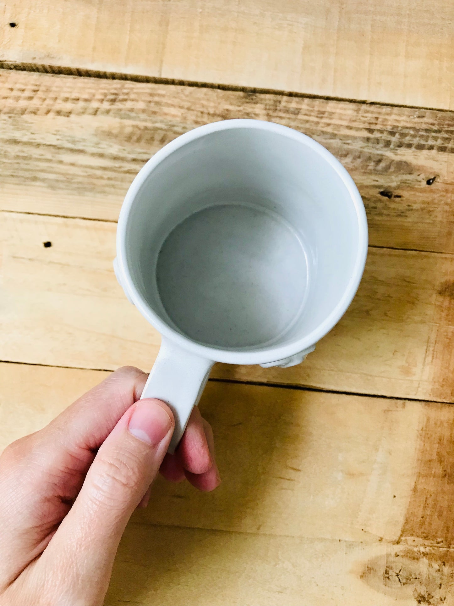 Mug with small white pumpkins - imperfect 3