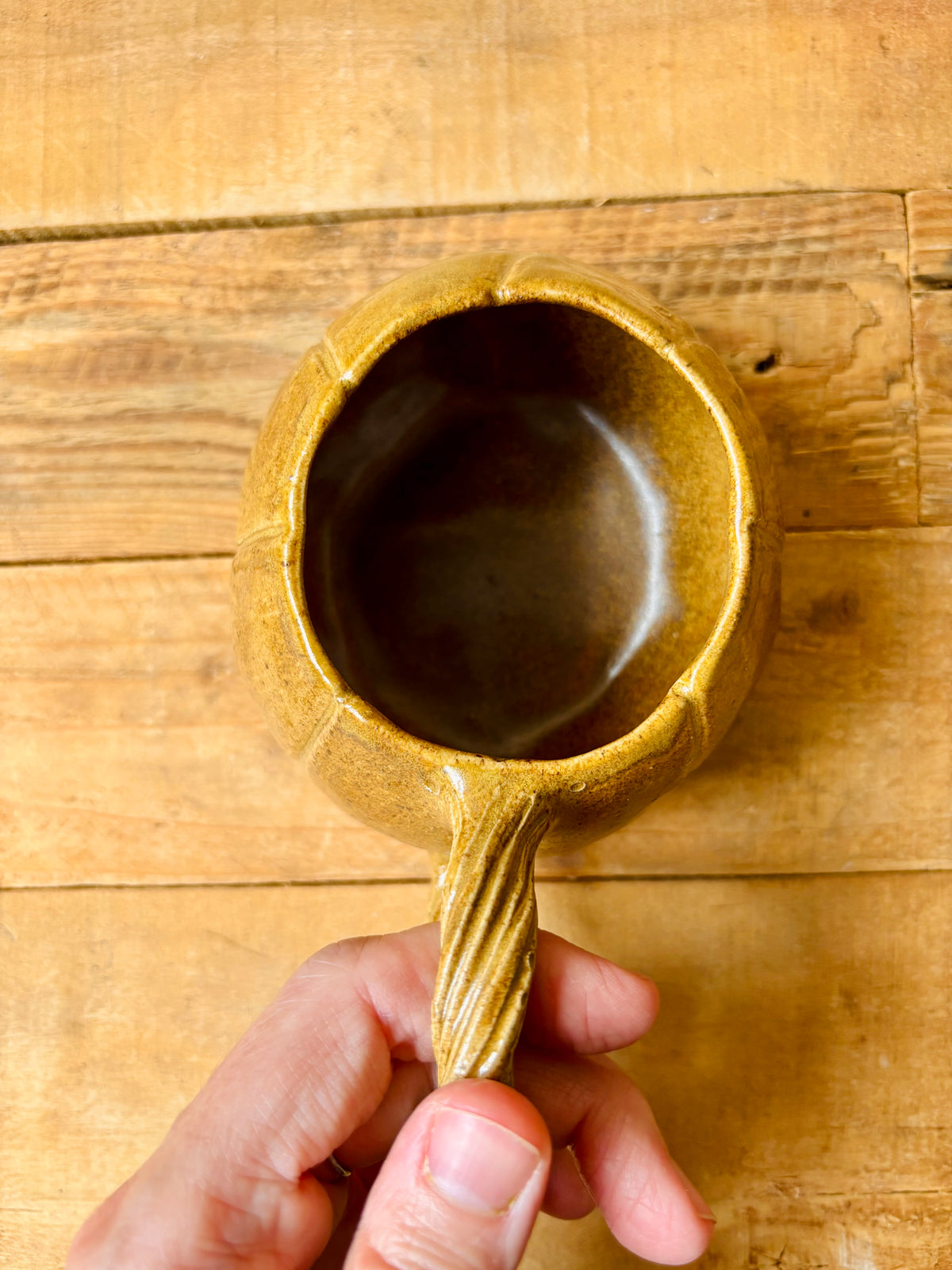 Tasse citrouille brun kaki - 7