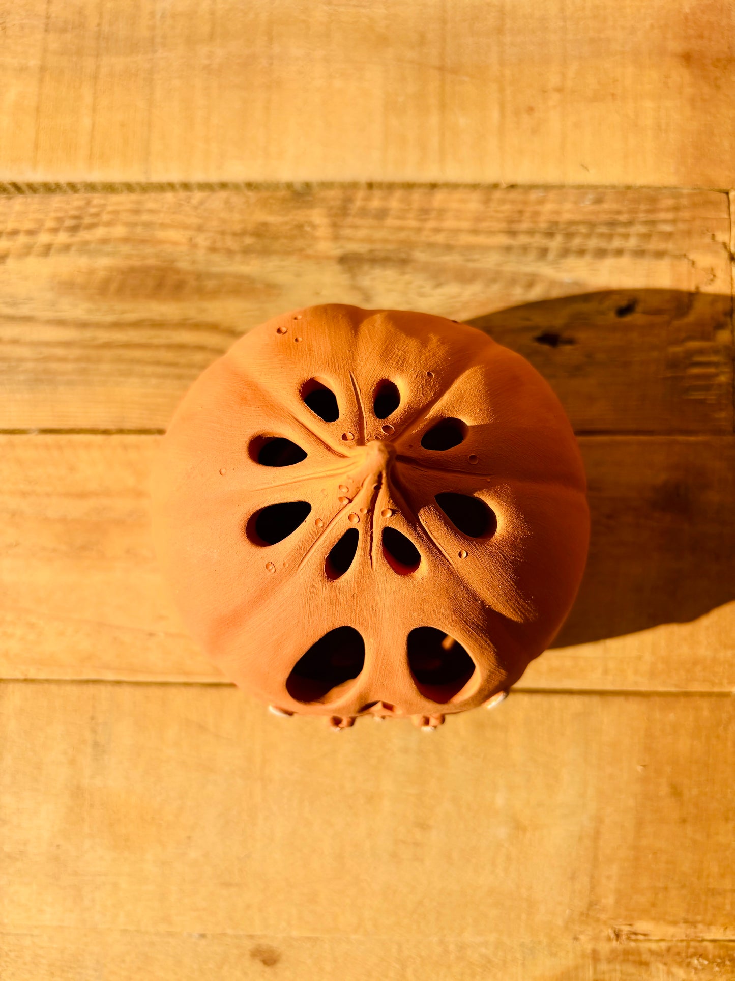 SUZIE - orange tealight holder