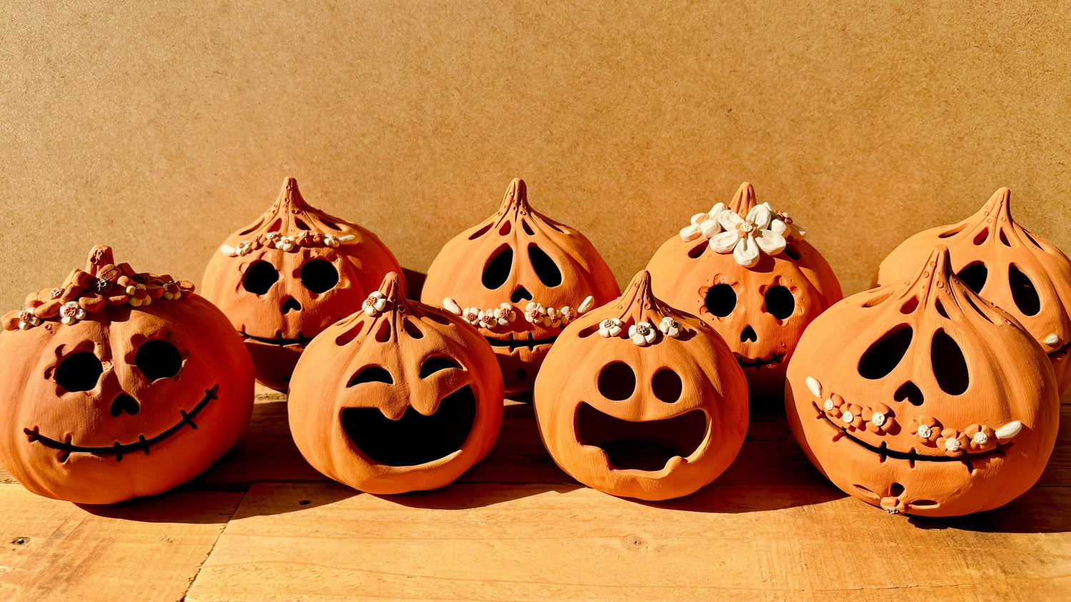 Citrouilles photophores Automne