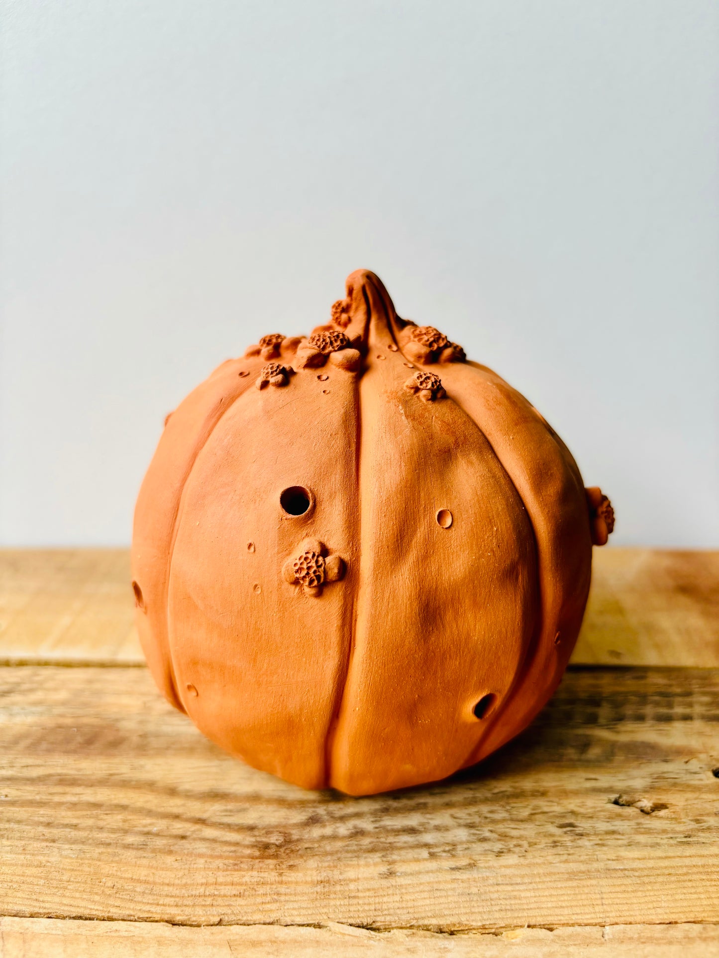 Pumpkin - orange tealight holder