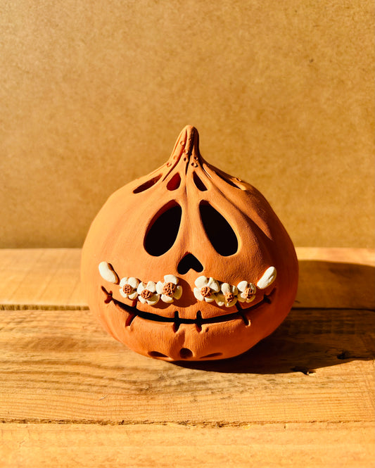 SUZIE - orange tealight holder