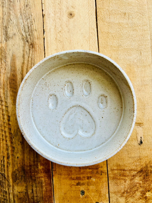 Footprint pattern bowl - in stock