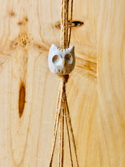 PATRICK  - suspension photophore blanc moucheté et or - 3