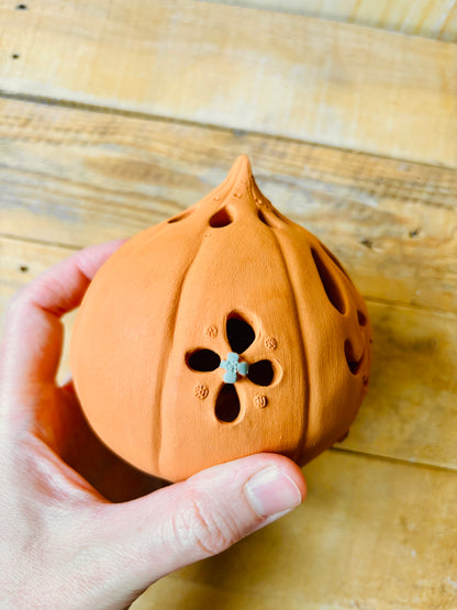 SUZIE - orange tealight holder