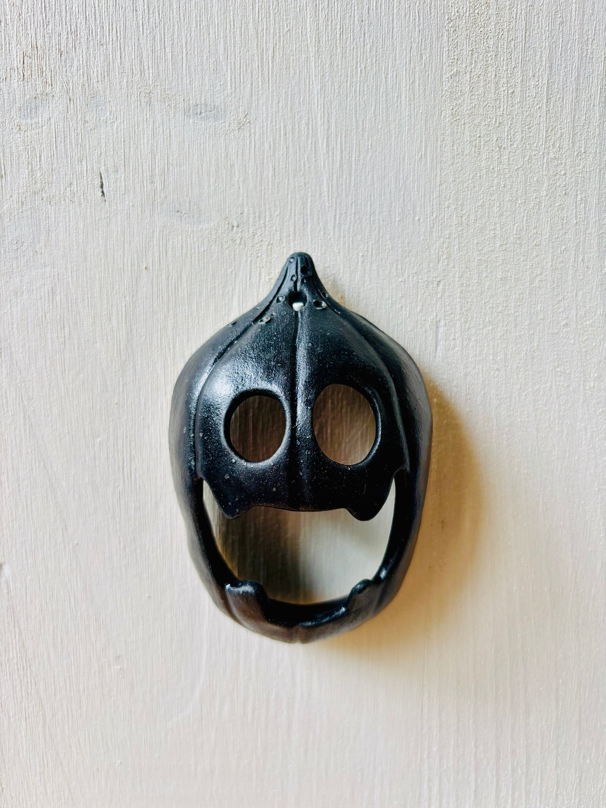 Citrouille murale noire 2