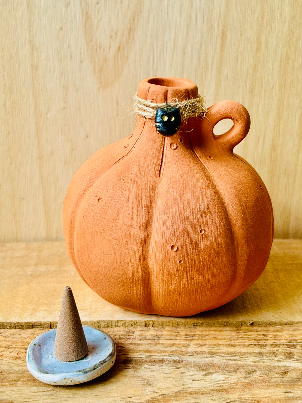 SUZIE - orange tealight holder