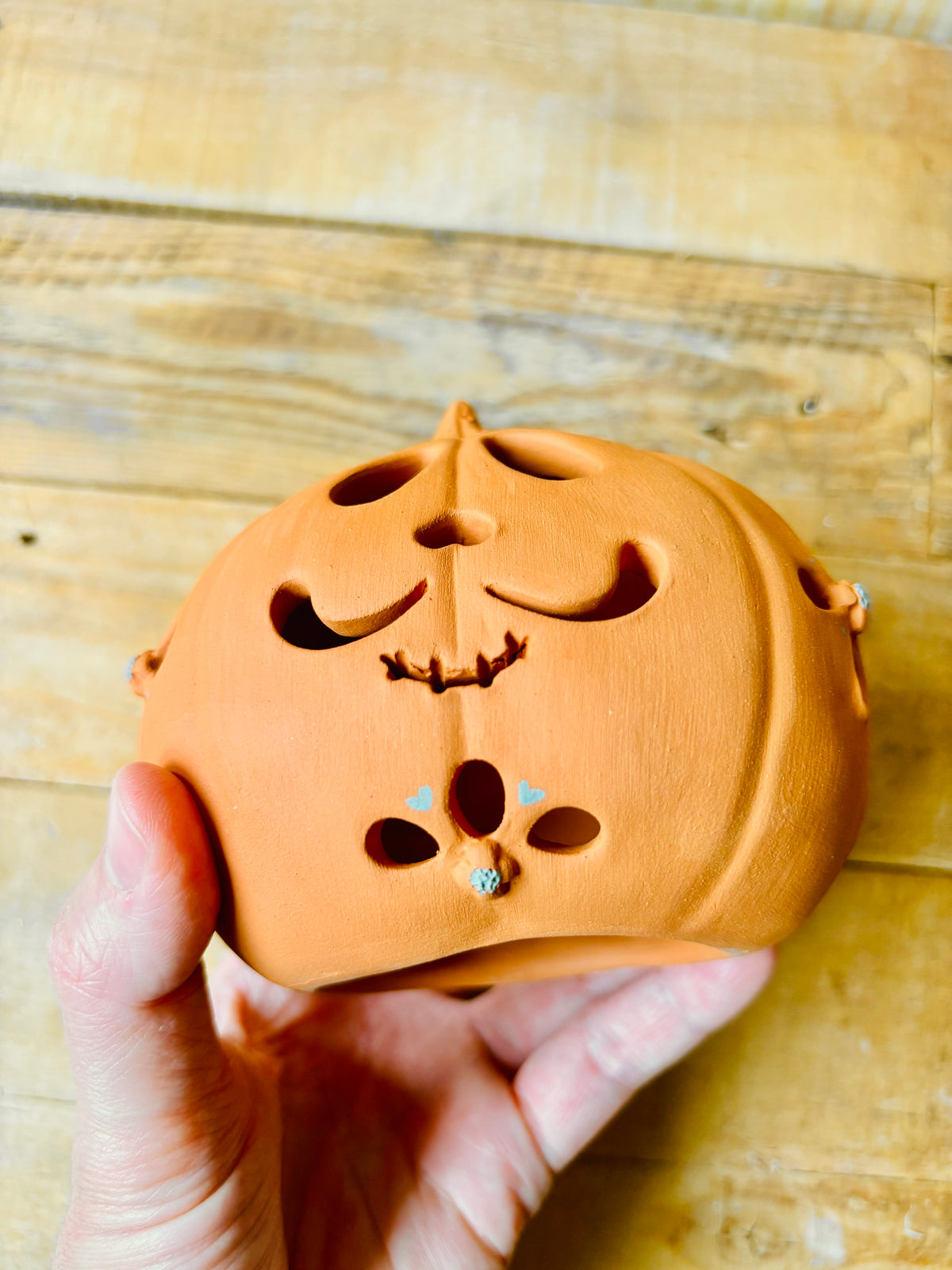 SUZIE - orange tealight holder
