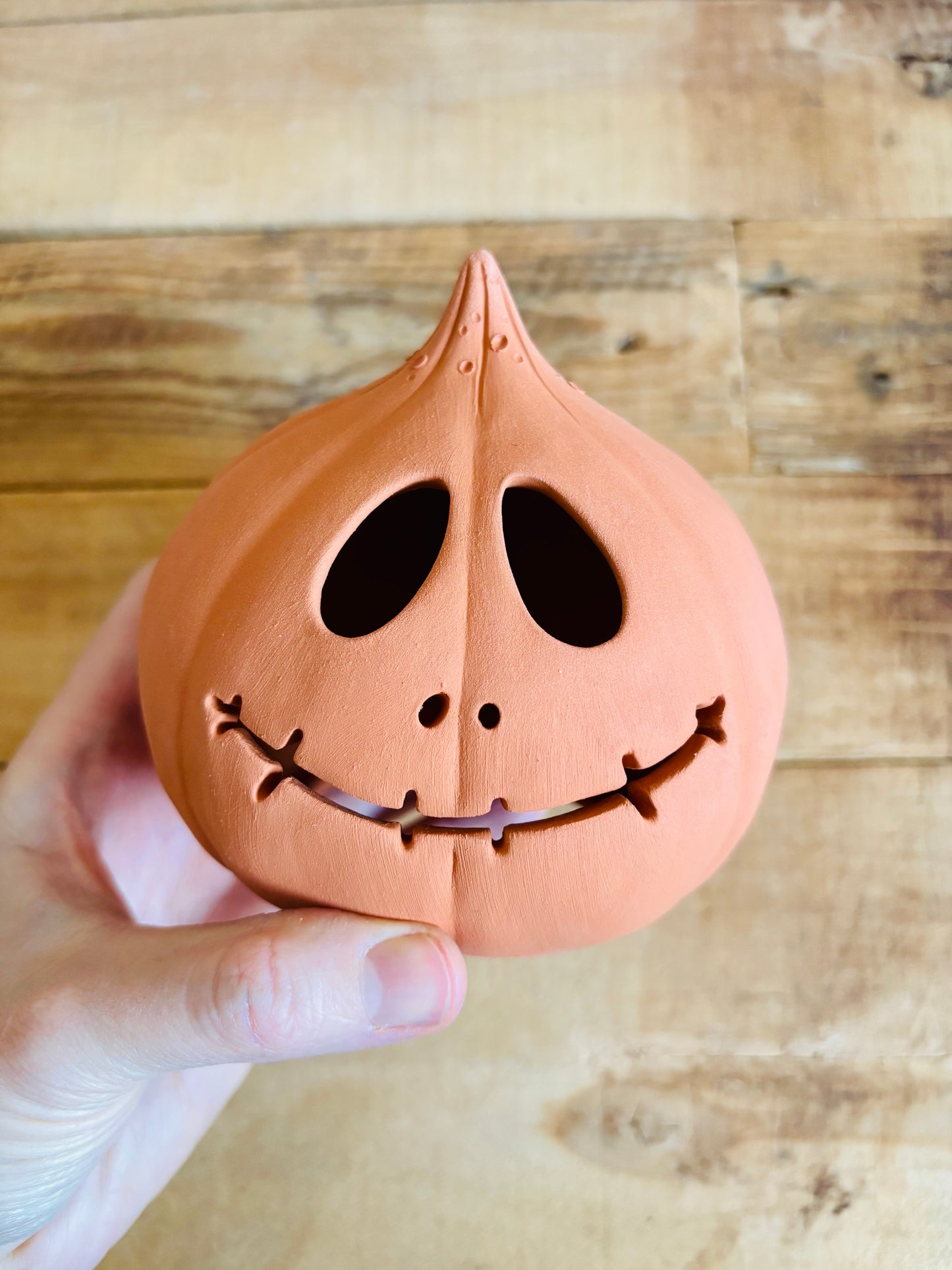 PATRICK - photophore orange imparfait 1