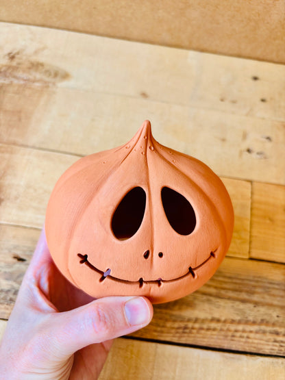 PATRICK - photophore orange imparfait 2