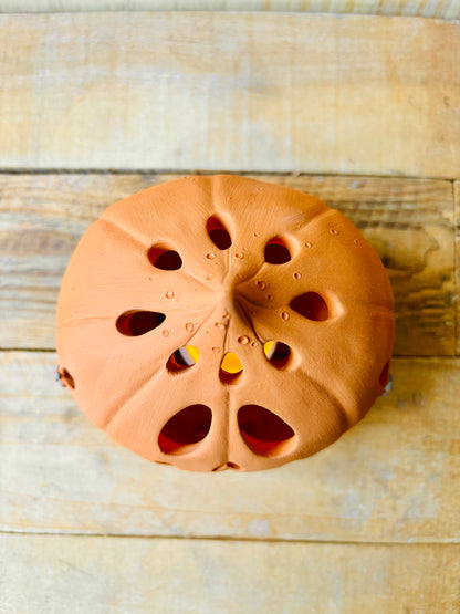 SUZIE - orange tealight holder