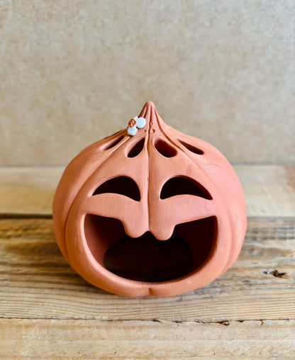 SUZIE - orange tealight holder