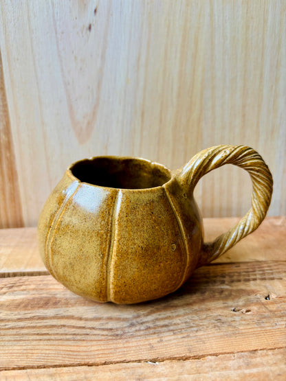 Tasse citrouille brun kaki - 3