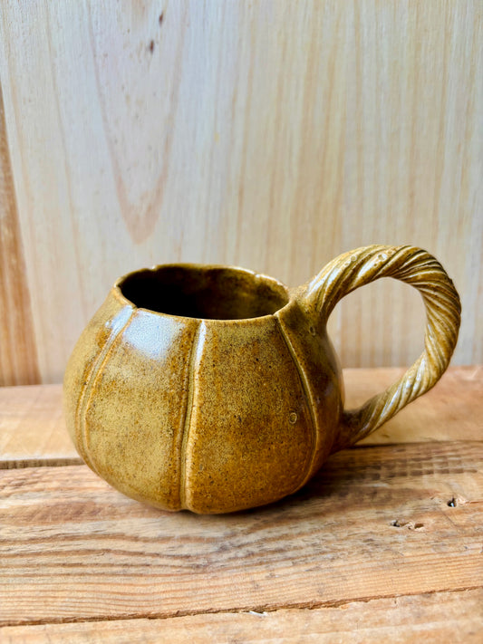 Tasse citrouille brun kaki - 3