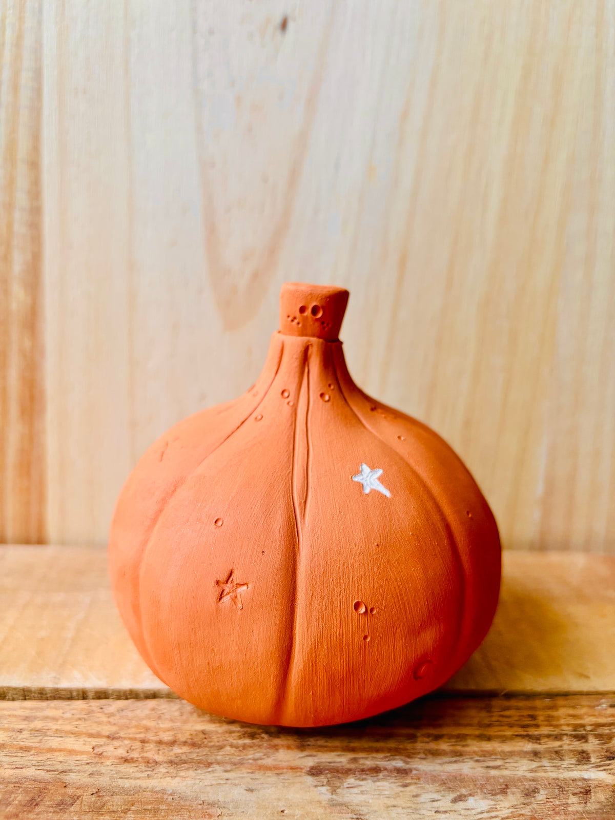 SUZIE - orange tealight holder