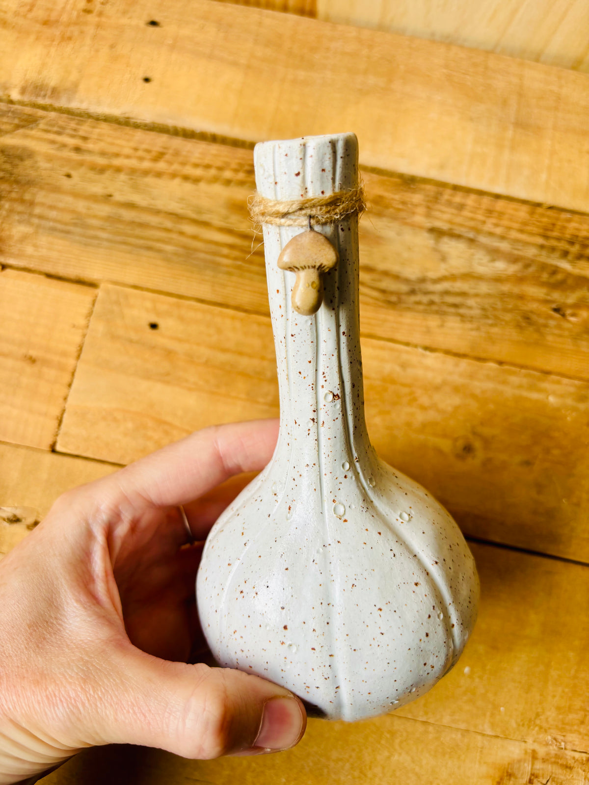 FIOLE - blanc moucheté