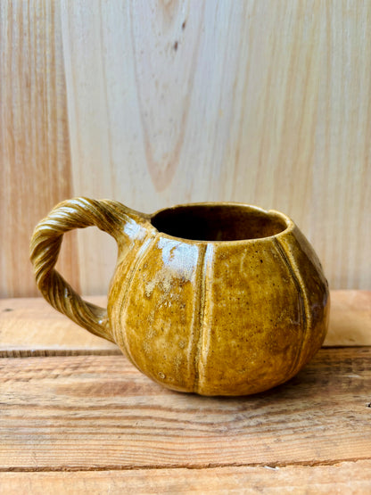 Tasse citrouille brun kaki - 2