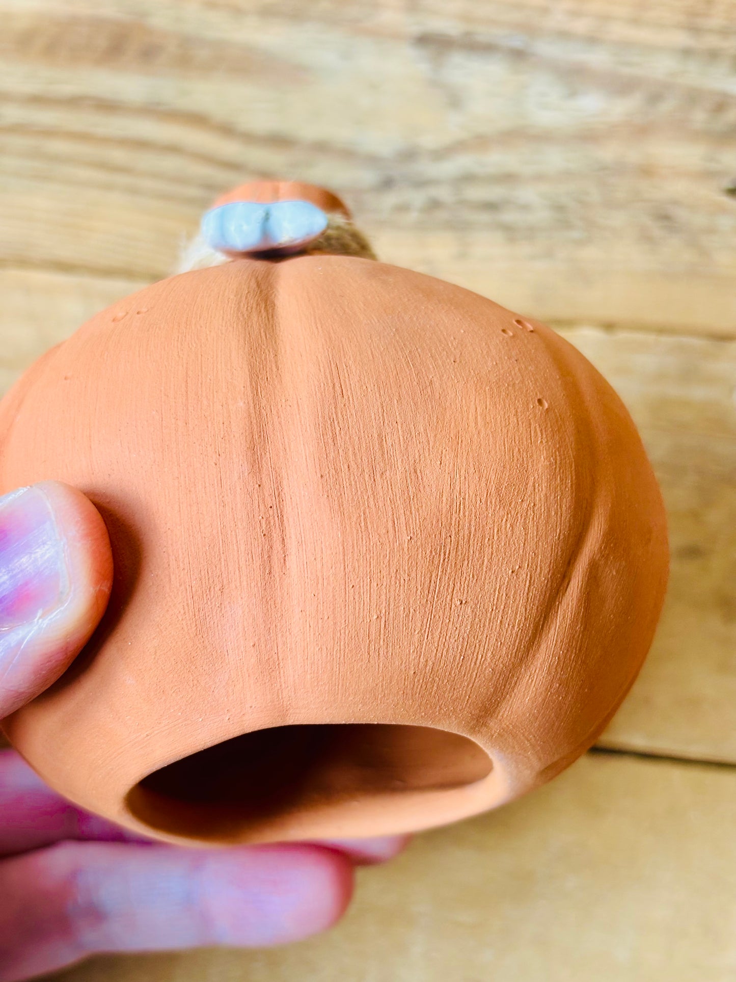 SUZIE - orange tealight holder