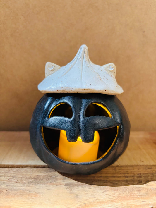 SUZIE - black tealight holder