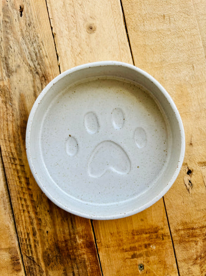 Footprint pattern bowl - in stock