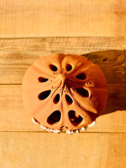 SUZIE - orange tealight holder