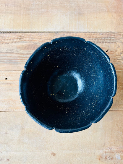 Bol citrouille noir et doré - 2 imparfait