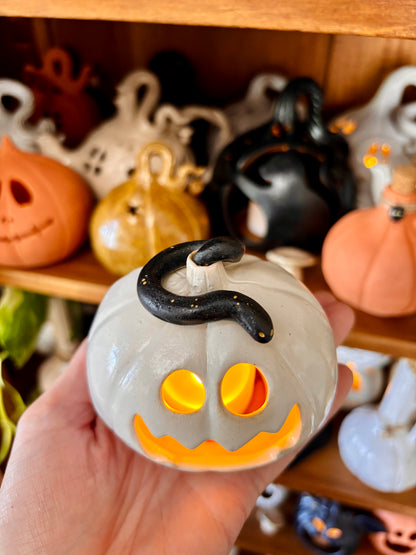 SUZIE - orange tealight holder