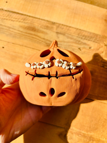SUZIE - orange tealight holder