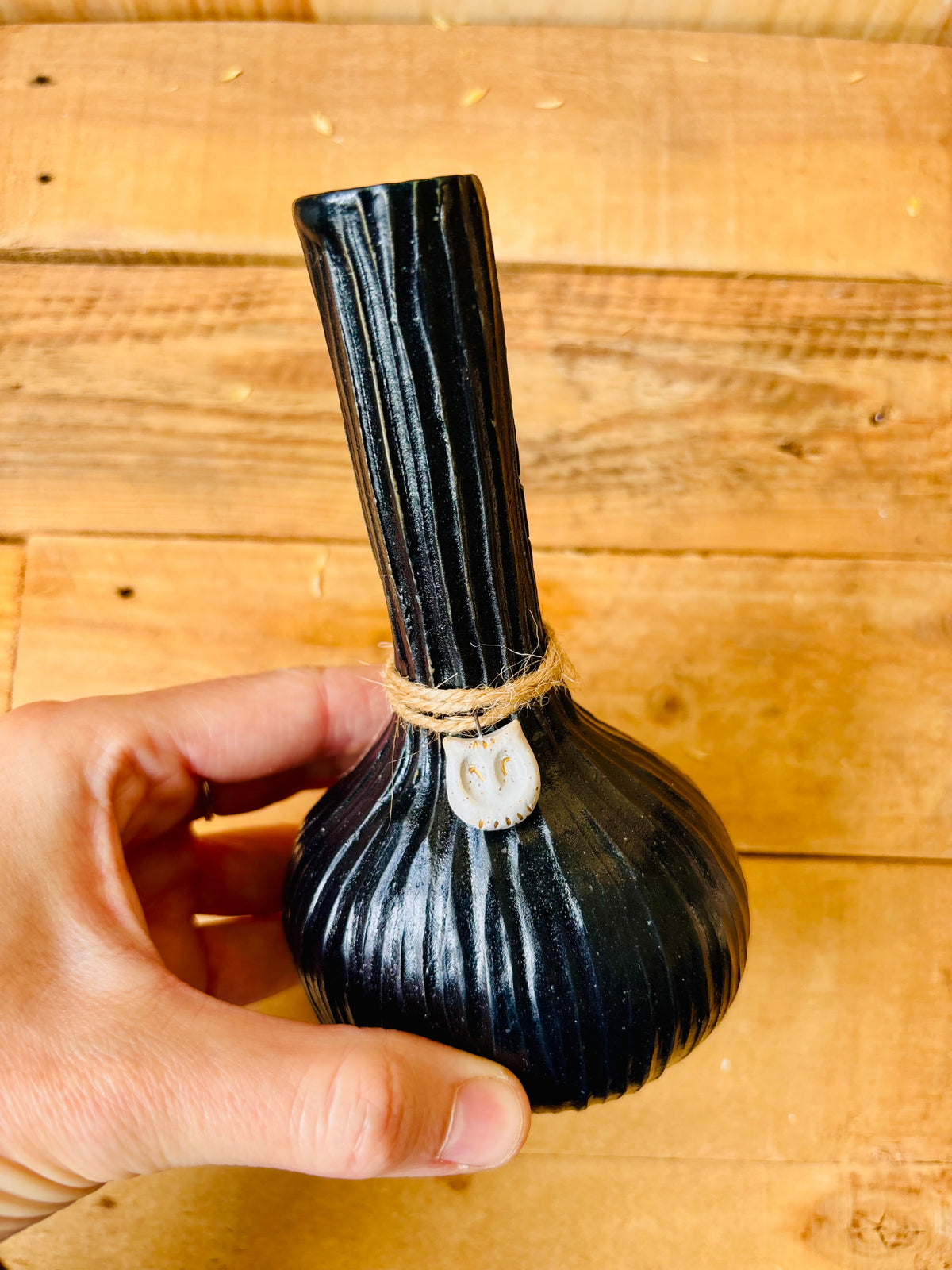 VASE - fiole noire - 1